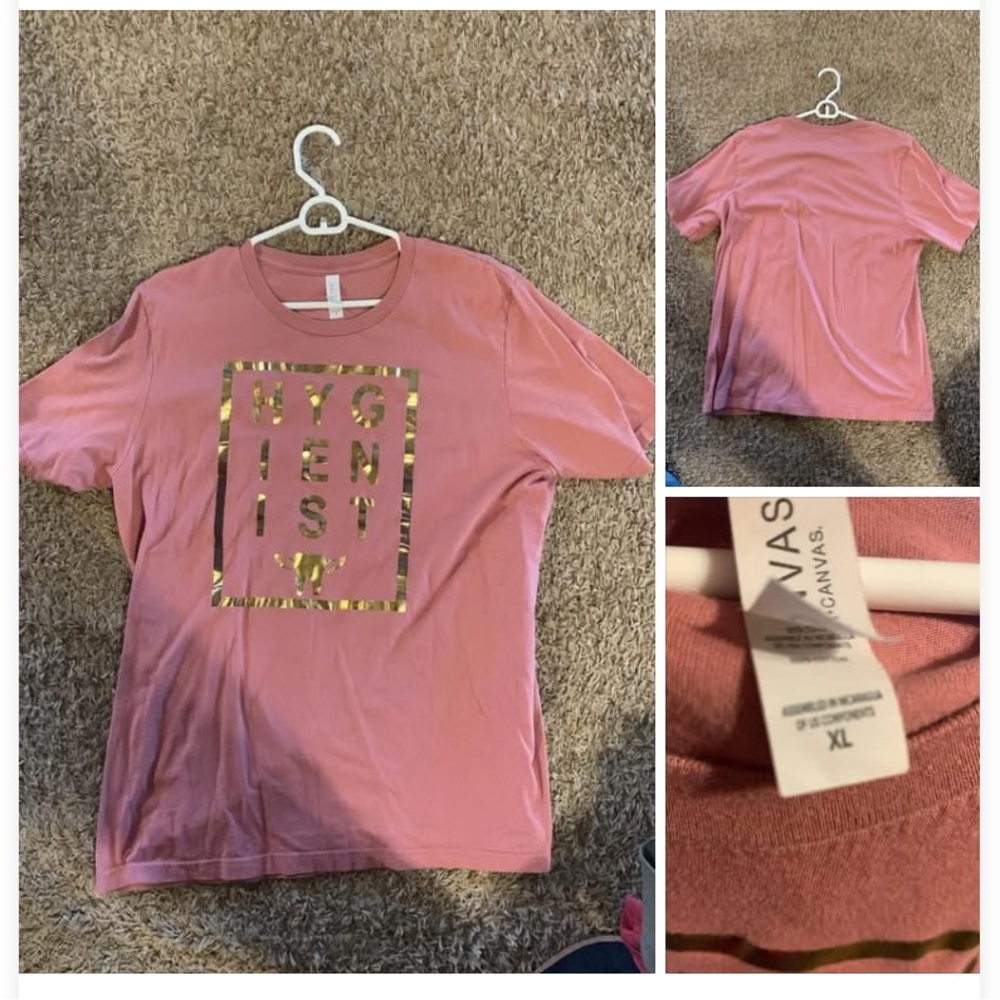 Hygienist short sleeve shirt
Women’s XL
